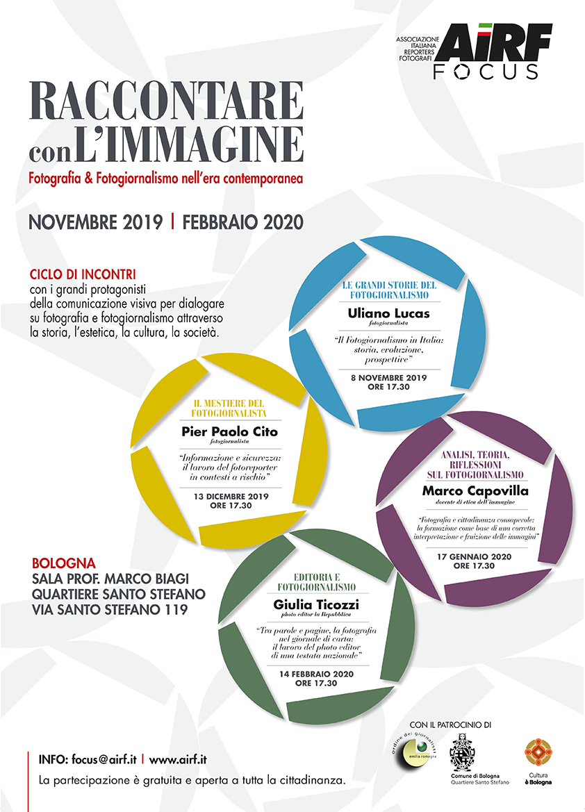 Raccontare con l'Immagine fotografia & fotogiornalismo nell'era contemporanea novembre 2019 Febbraio 2020